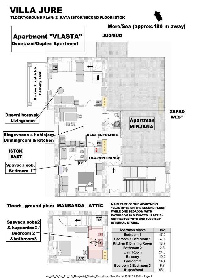 Villa Jure - Apartment Vlasta Lovran Eksteriør bilde
